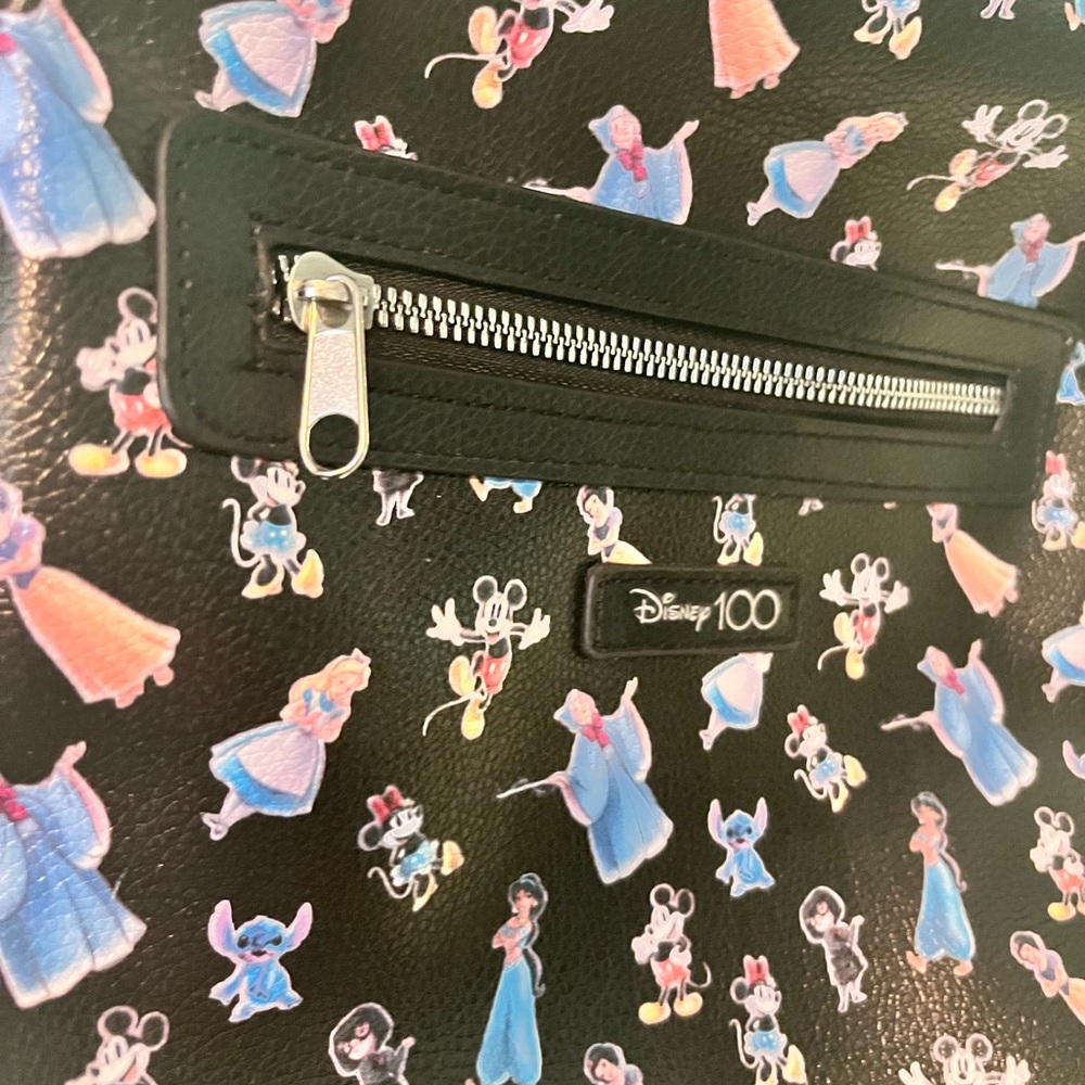 Disney 100 Character Adjustable Mini Backpack W/ … - image 6